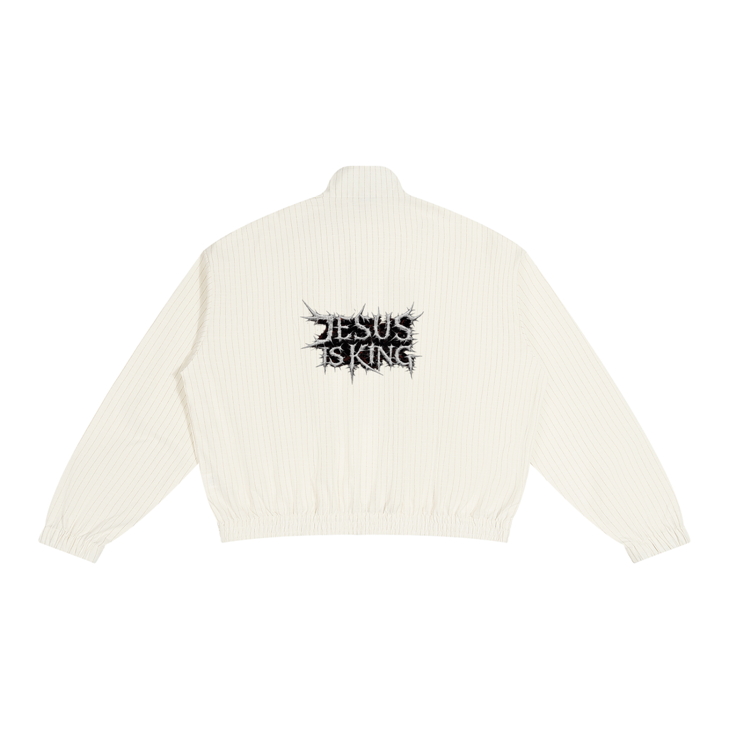 SOS LOGO Jesus is King Track Jacket